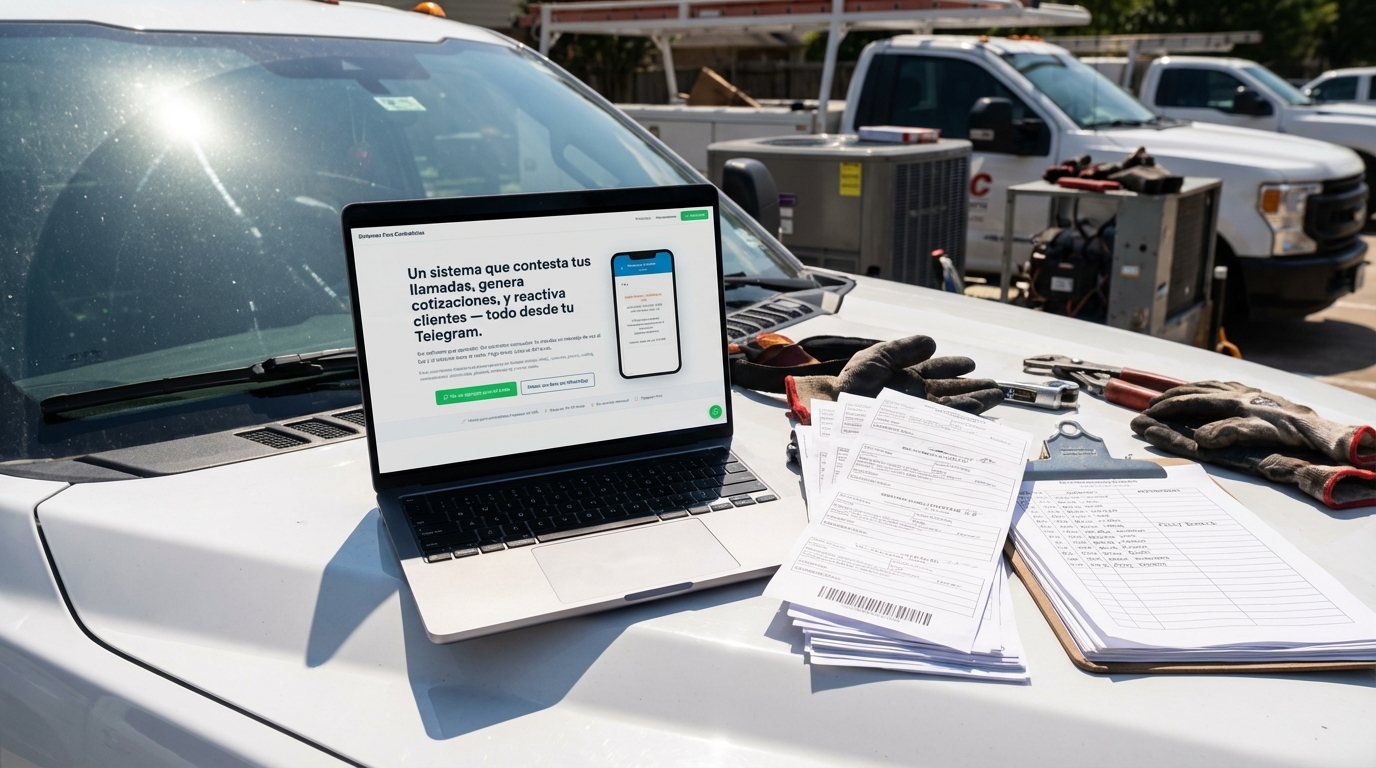 cómo no perder llamadas en temporada alta HVAC