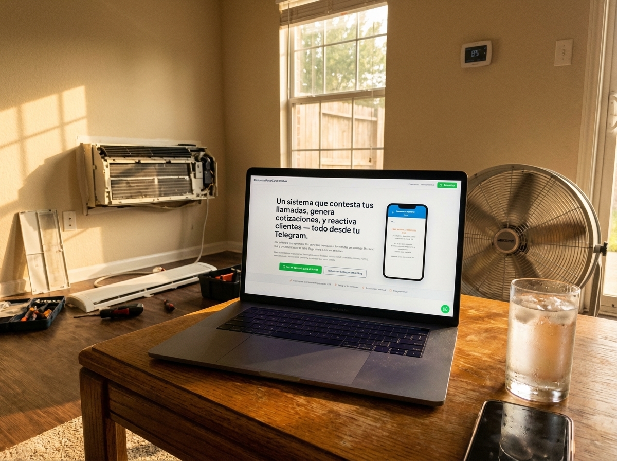software para responder emergencias AC aire acondicionado