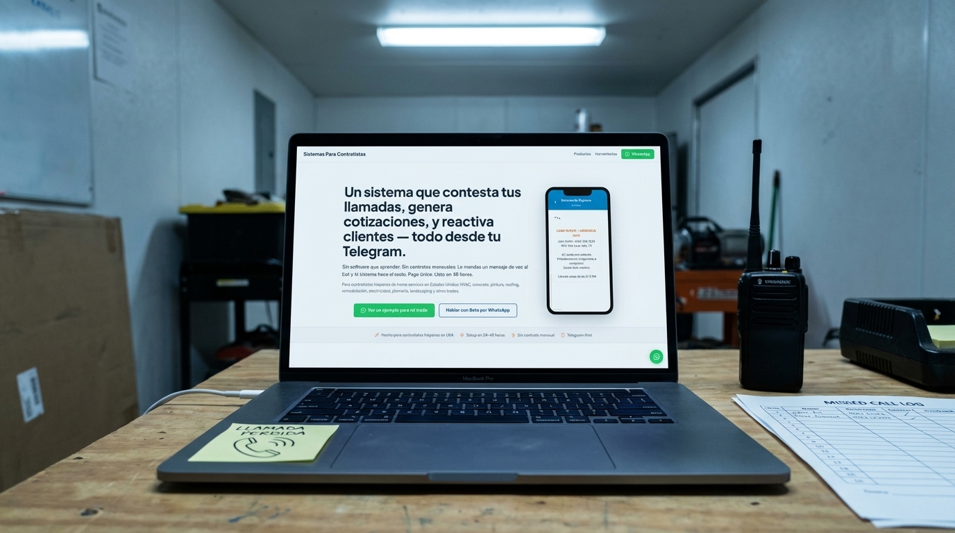 cómo no perder llamadas siendo contratista