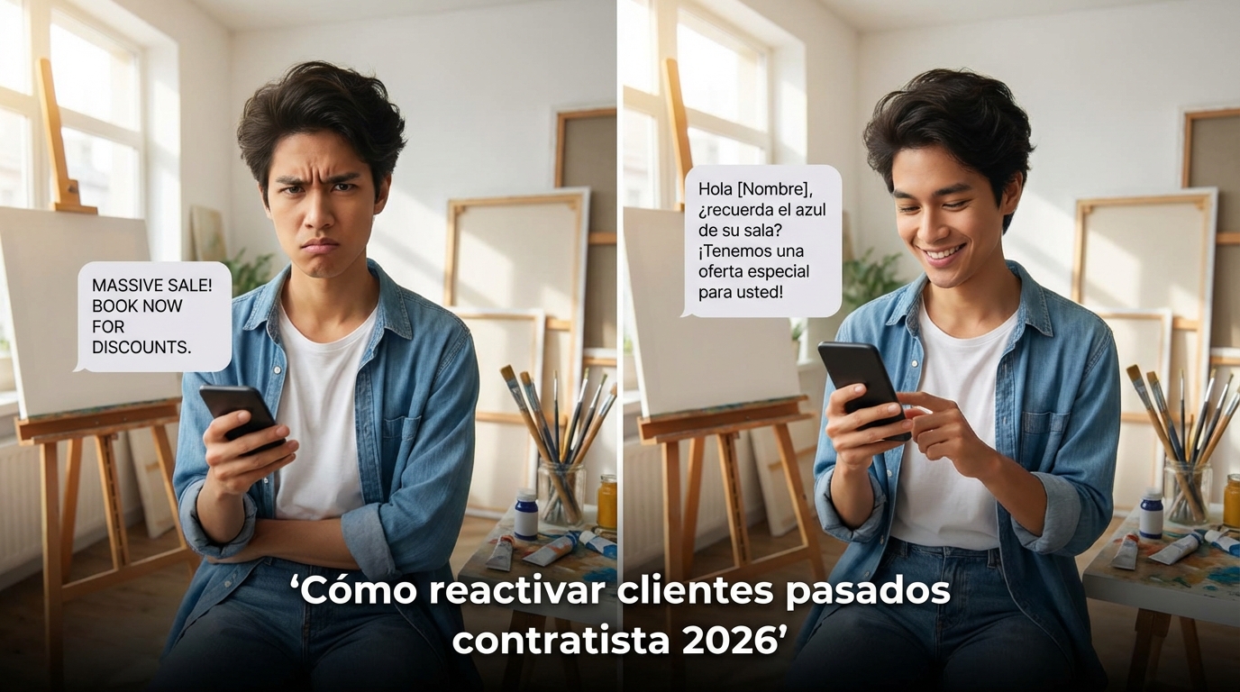 Cómo reactivar clientes pasados contratista 2026
