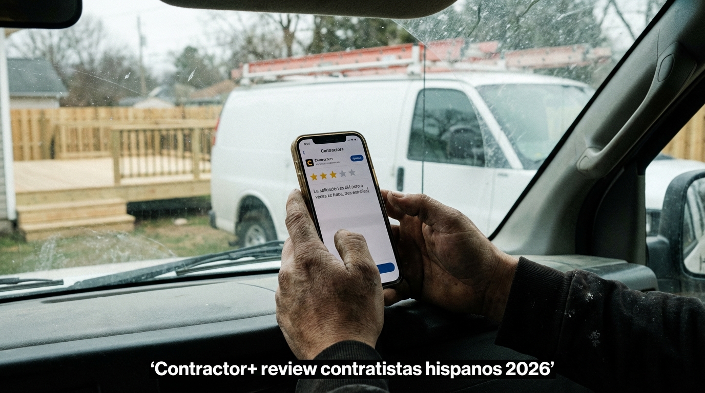 Contractor+ review contratistas hispanos 2026