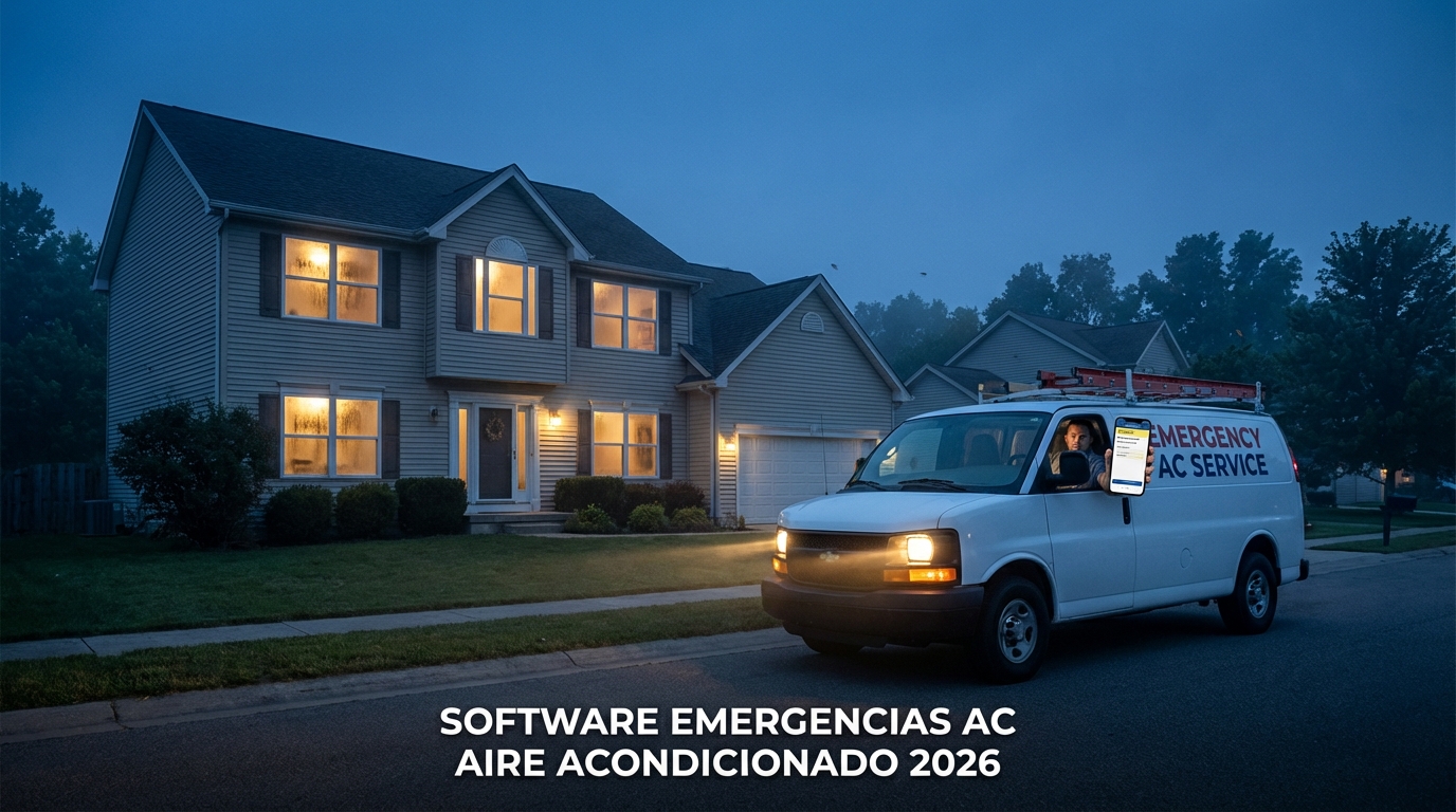 Software emergencias AC aire acondicionado 2026